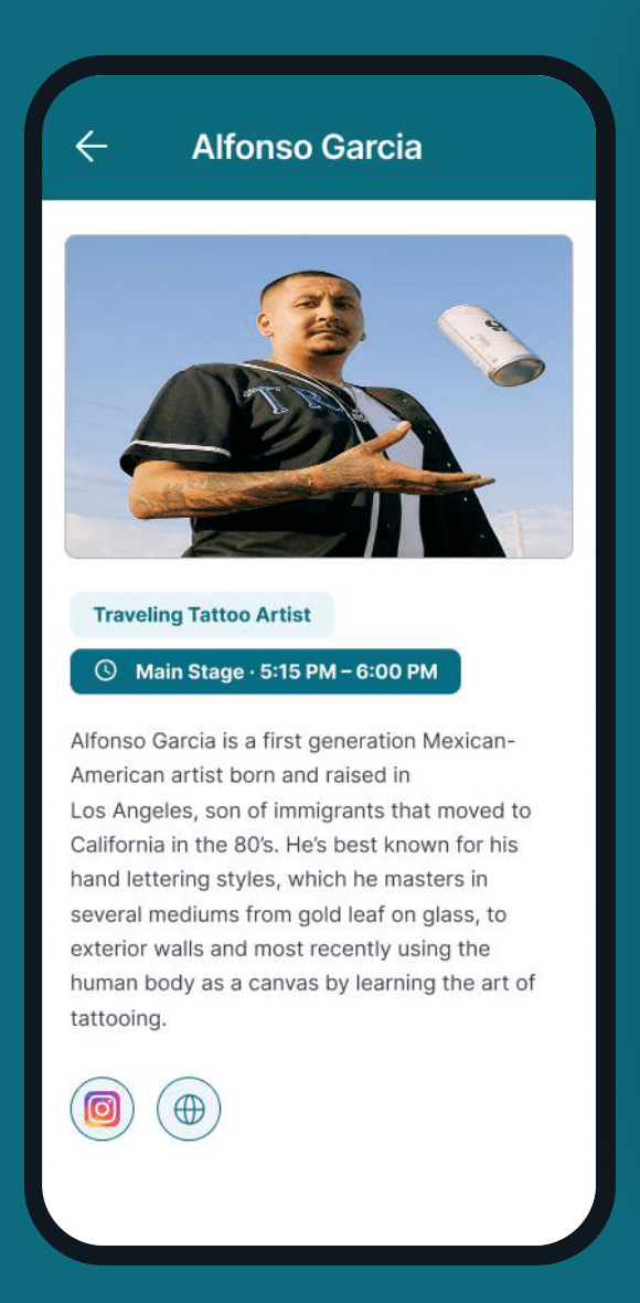 The Pulse artist profile for Alfonso Garcia